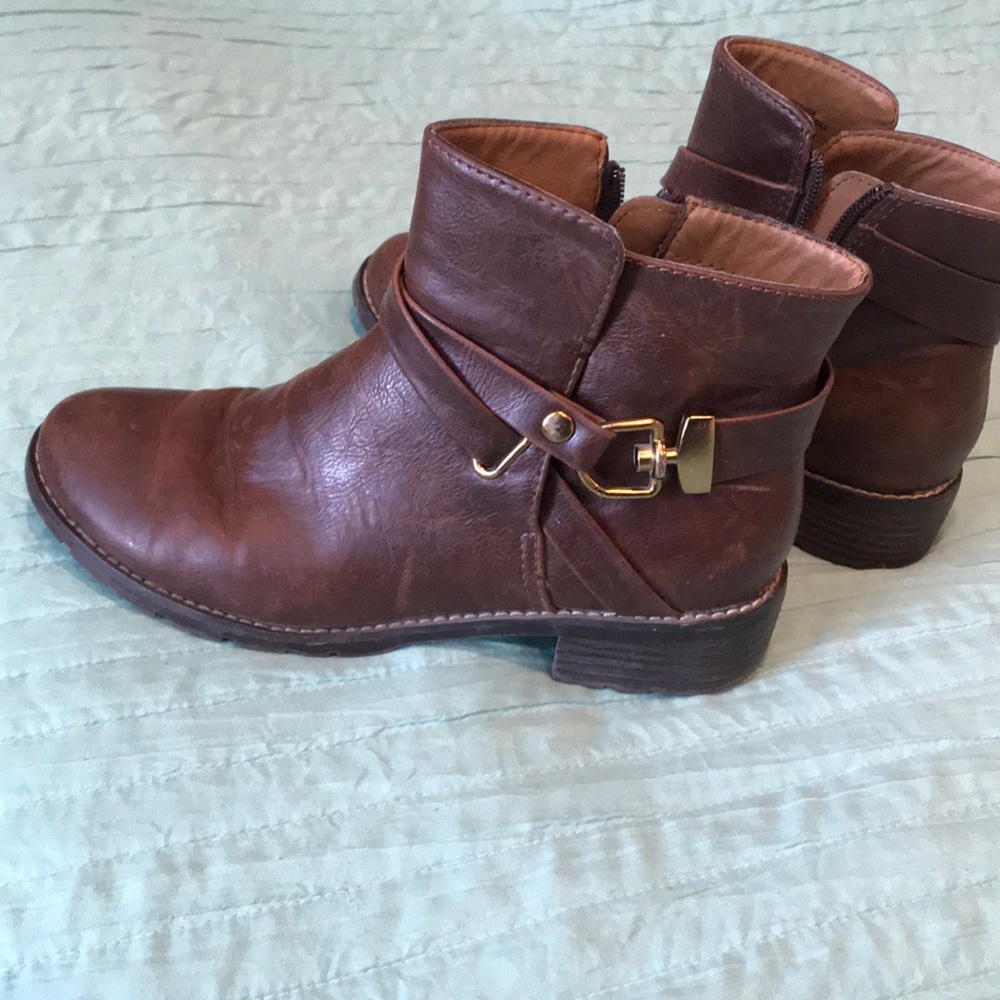 Booties brown